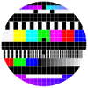 "no signal" error message, test screen
