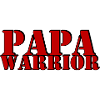 T-shirt logo Papa Warrior