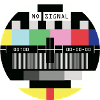Test Pattern Pixel Art T-Shirt TV