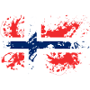 Norvège drapeau norvégien
