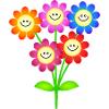 Smiling Happy Daisy Flower
