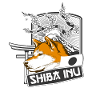 Shiba Inu Cherry Blossoms