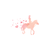 Horse Heart Pink