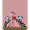 Vulkanausbruch Supervulkan Eruption Lava