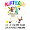 Tante Dabbendes Unicorn Dabbing Enhjørning