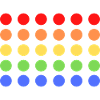 rainbow points