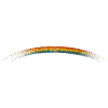 glittering rainbow