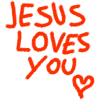 jesus loves you too