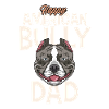 Happy American-Bully Dad