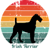 Retro Irish Terrier