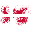 Drapeau danois Danemark Drapeau Drapeau