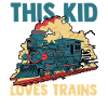 Steam locomotive train railway