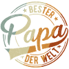 Bester Papa Vater Retro