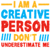 Creative Person Saying Gift Idea