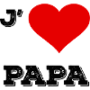 J aime papa