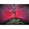 Red sun