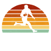 retro rugby Footballf