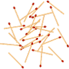 Wildly messy matches