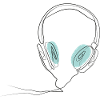 OneLine Art. headphones