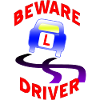 Beware Driver Car Graphic