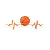 Herzschlag Basketball