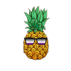 Asexual Pride Pineapple Asexuality Glasses