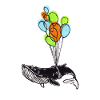 Oh Whale, Funny Animal, Cartoon