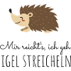 Igel streicheln