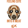Uczucie Cute Borderlands Psycho Maska Prezent