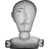 Drawing doll drawn