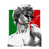 Italien Michelangelo David coole retro Meme Kunst