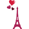 eiffel tower love