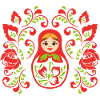 Matryoshka gift USSR Russia doll