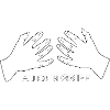 Hand auf die Brust