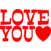 Love You Love T-Shirt Gift