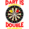 Dart-Spruch für Fans