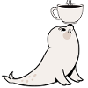 Yoga-Robbe Kaffee Seal Coffee