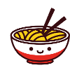 Ramen bowl noodle gift