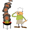 Barbecue avec barbecue barbecue