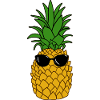 Pineapple Sunglasses Holiday Summer