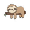 Sloth funny relaxed cute animals