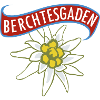 Berchtesgaden Schriftzug Edelweiß