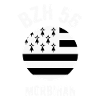 BZH 56 Morbihan Breizh Drapeau Breton