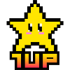 1up Pixel Star