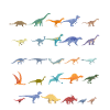 Dinosaur alfabet - typer af dinosaurer - Dino