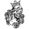 Queen Kopf (Partnermotiv)