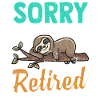 Sloth pension retired pensioner