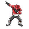 Dabbing Eishockeyspieler Geschenk für einen