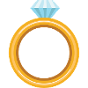 Ring with diamond