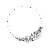Circle of flowers